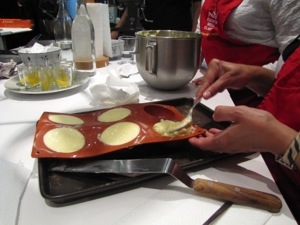 Lemon tarte filling...and yes, I did order the mold :)