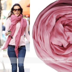 This scarf is amazing!  I can wear it all seasons and get tons of compliments!